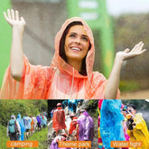 Portable Raincoat Ball – Thickened Disposable Waterproof Emergency Rain Poncho