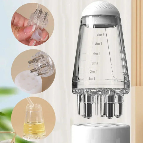 Hair Oil Applicator Comb with Scalp Massager — Mess-Free Oil Dispenser for Hair Growth