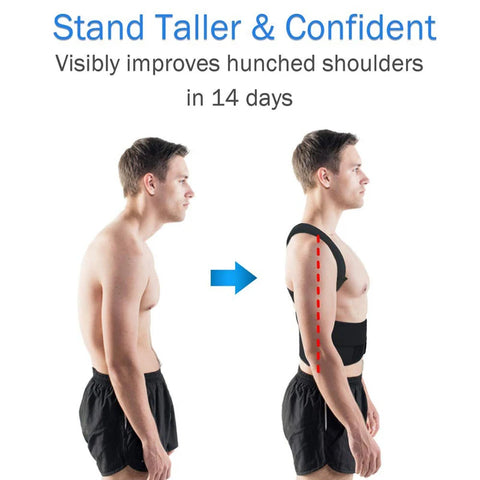 Adjustable Back Posture Corrector Belt – Orthopedic Anti-Hunchback Support