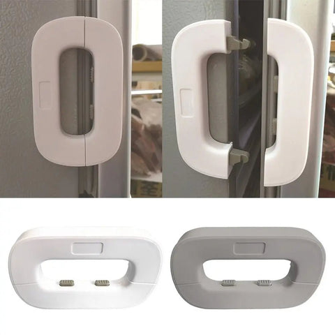 Baby Safety Refrigerator Lock — Child Proof Freezer & Cabinet Door Latch