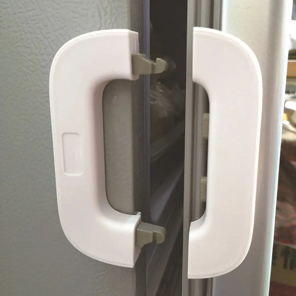Baby Safety Refrigerator Lock — Child Proof Freezer & Cabinet Door Latch