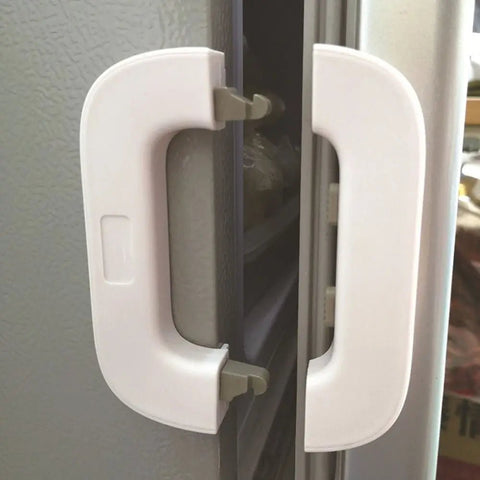 Baby Safety Refrigerator Lock — Child Proof Freezer & Cabinet Door Latch