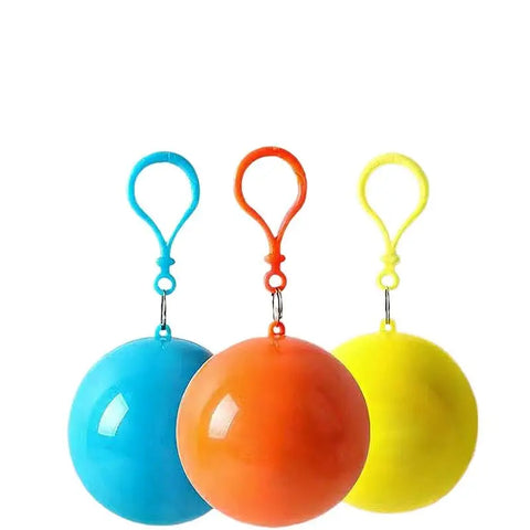 Portable Raincoat Ball – Thickened Disposable Waterproof Emergency Rain Poncho